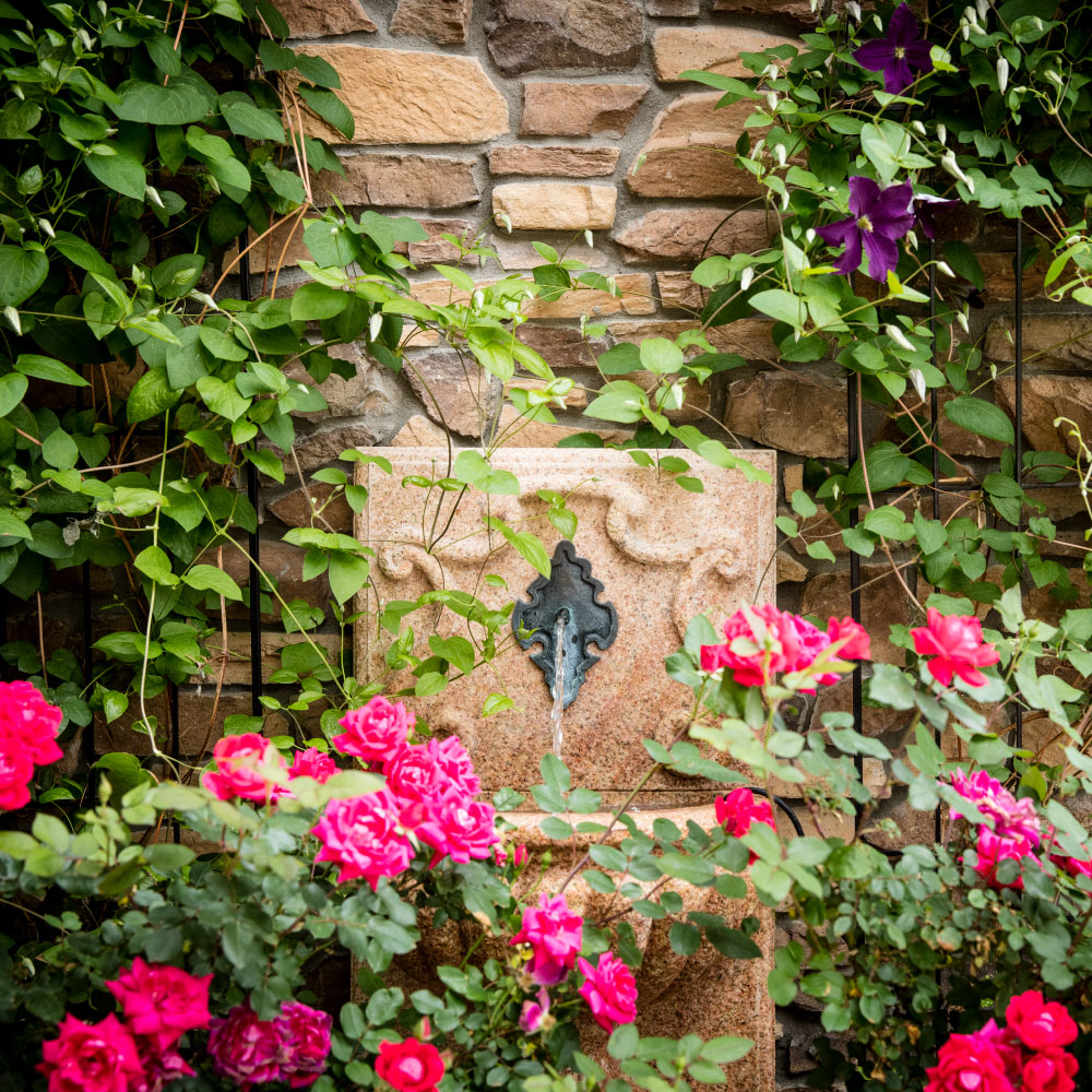 courtyard water features