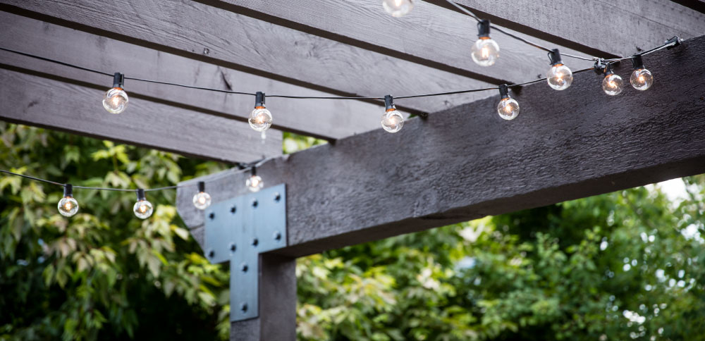 patio string lights