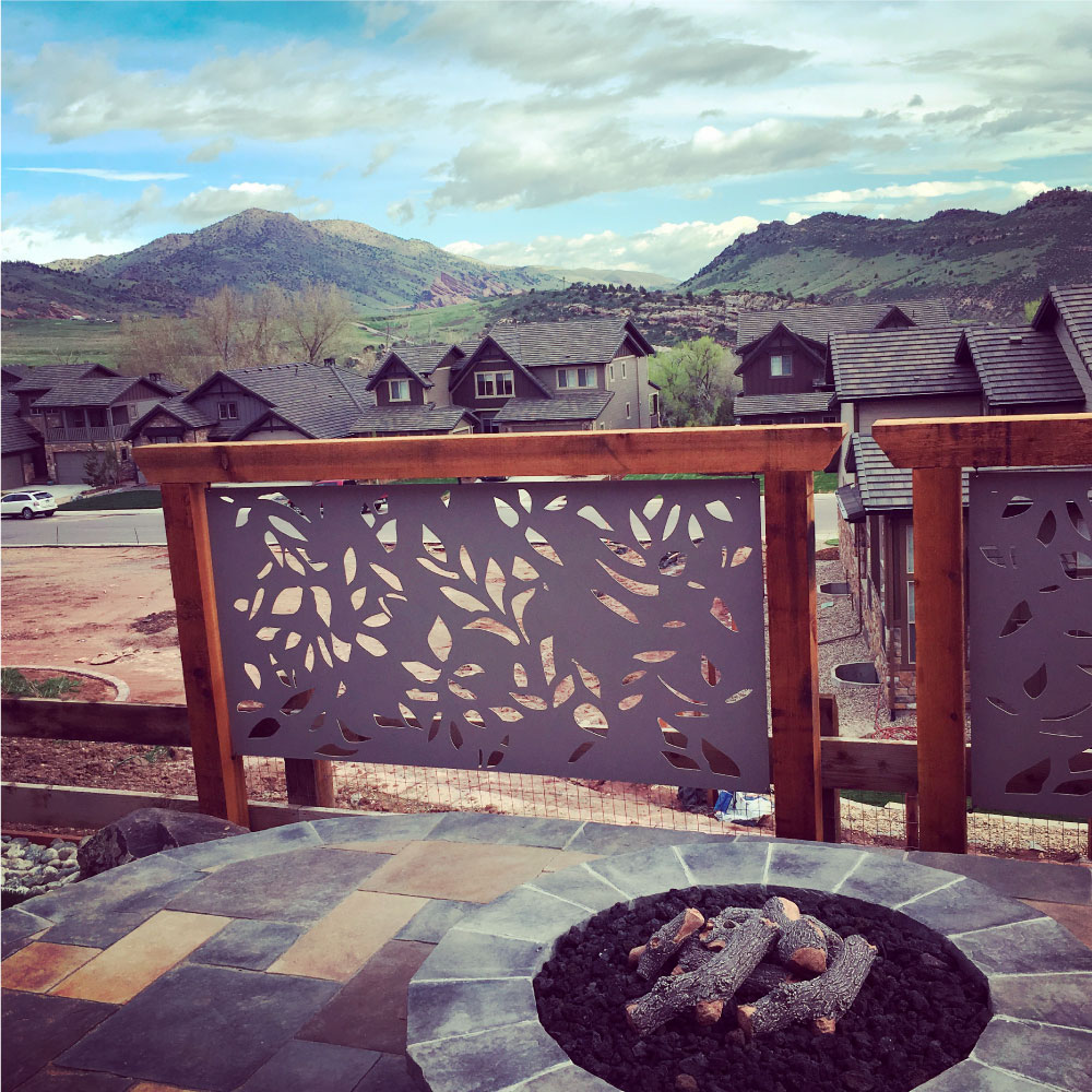 unique privacy fence